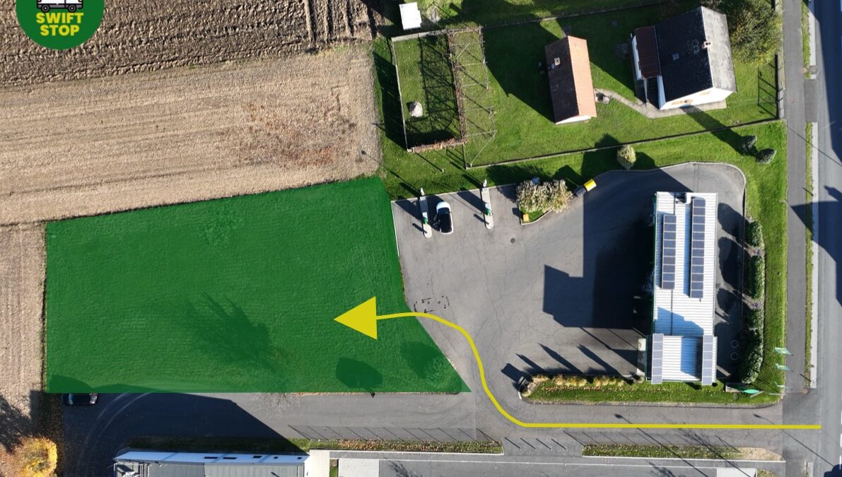 SwiftStop Stellplatz in Mureck, Südsteiermark